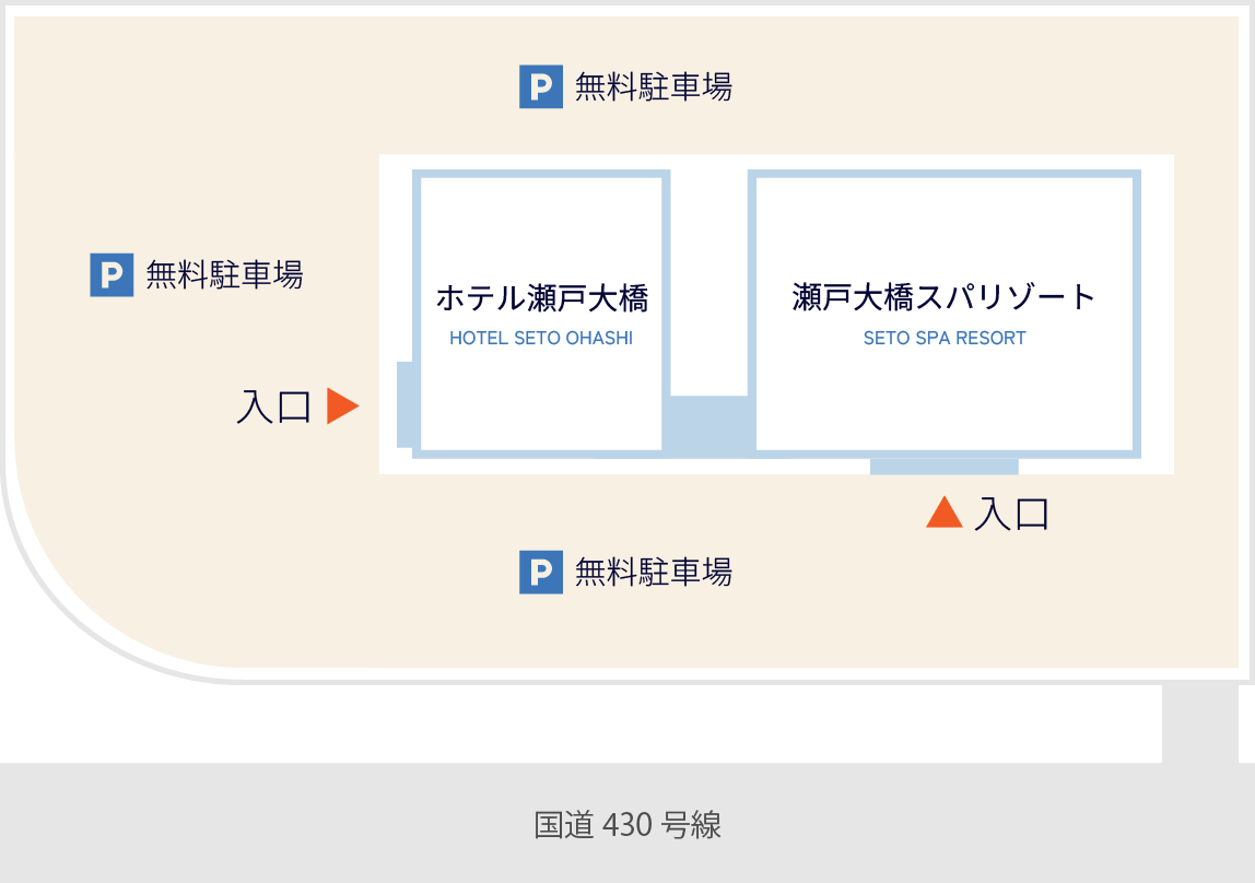 駐車場の図